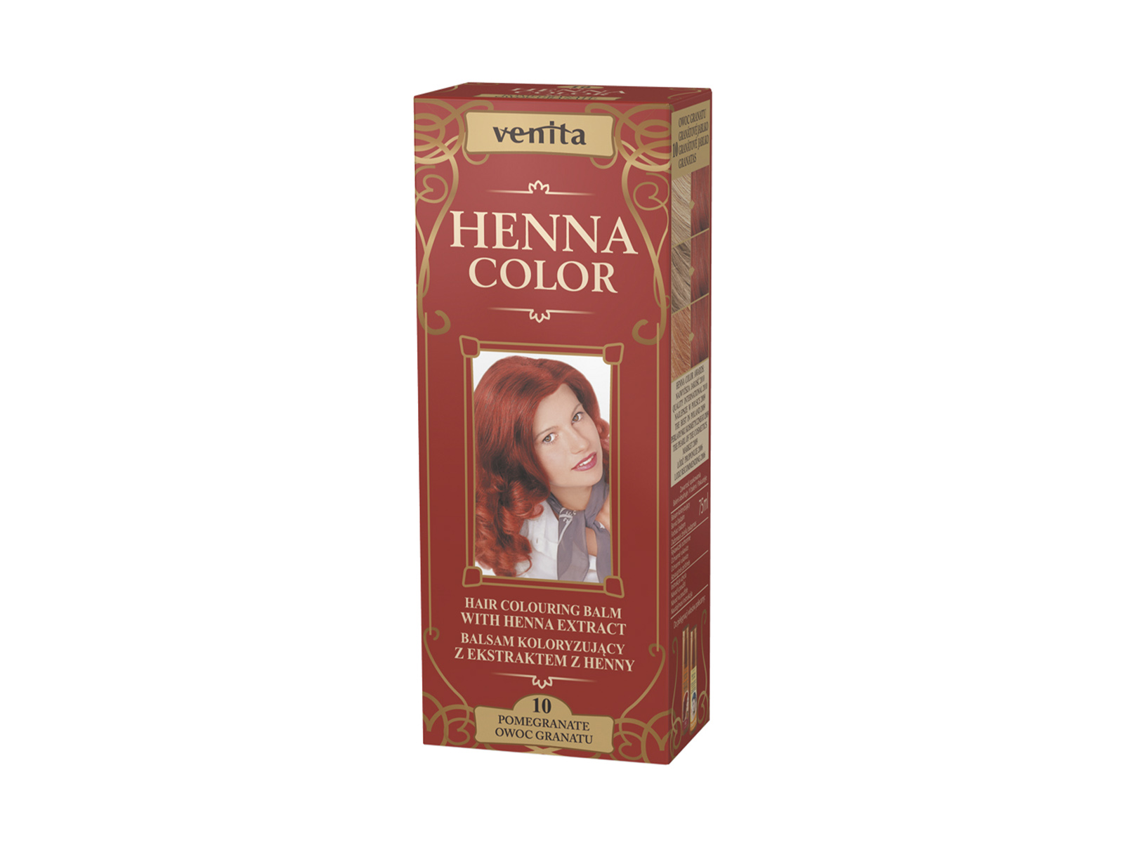 HENNA COLOR HAJFESTÉK 10 GRÁNÁT VÖRÖS 75ML