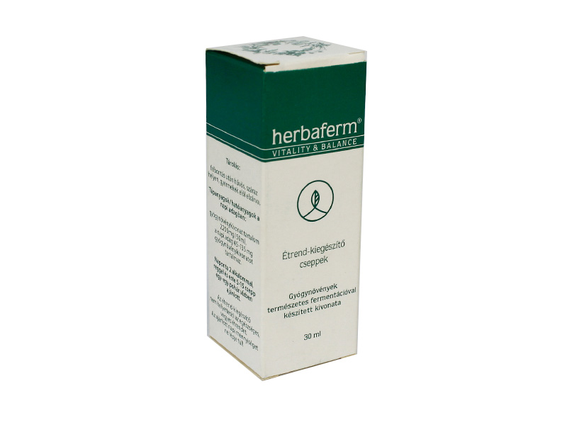HERBAFERM ÉTREND-KIEGÉSZÍTŐ CSEPPEK 30ML