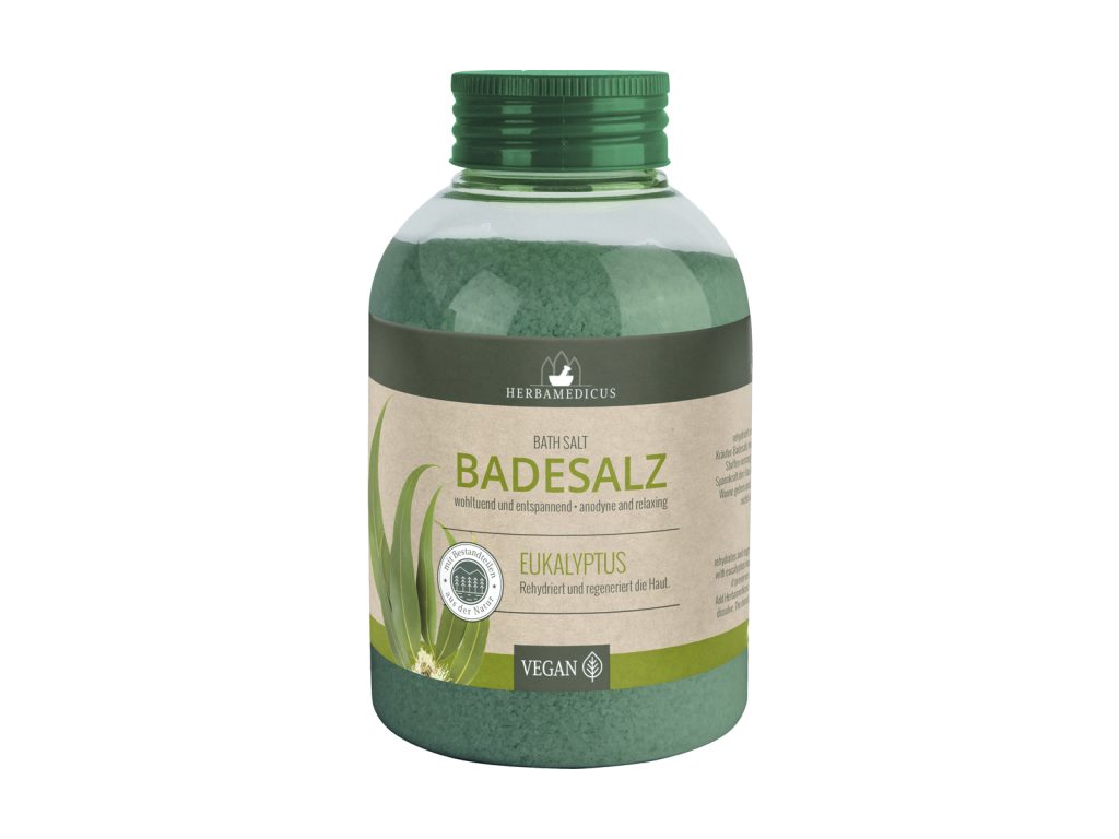 HERBAMEDICUS BADESALZ EUKALYPTUS FÜRDŐSÓ 575G