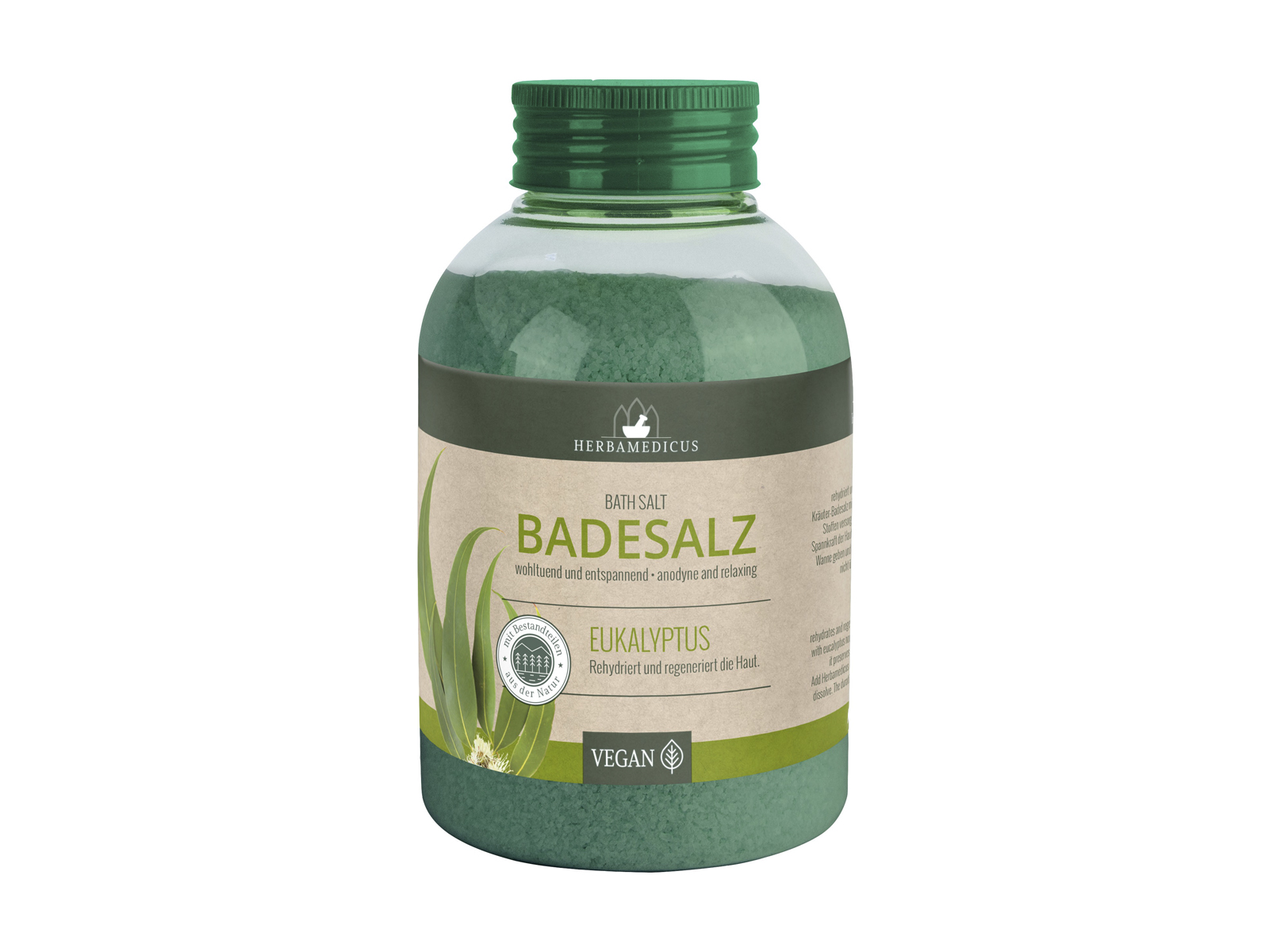HERBAMEDICUS BADESALZ EUKALYPTUS FÜRDŐSÓ 575G