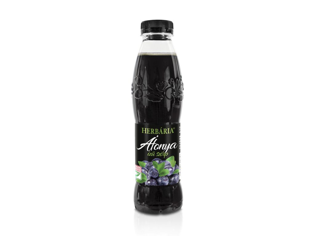 HERBÁRIA ÁFONYA ÍZŰ SZÖRP 500ML DRS+50FT BETÉTDÍJ