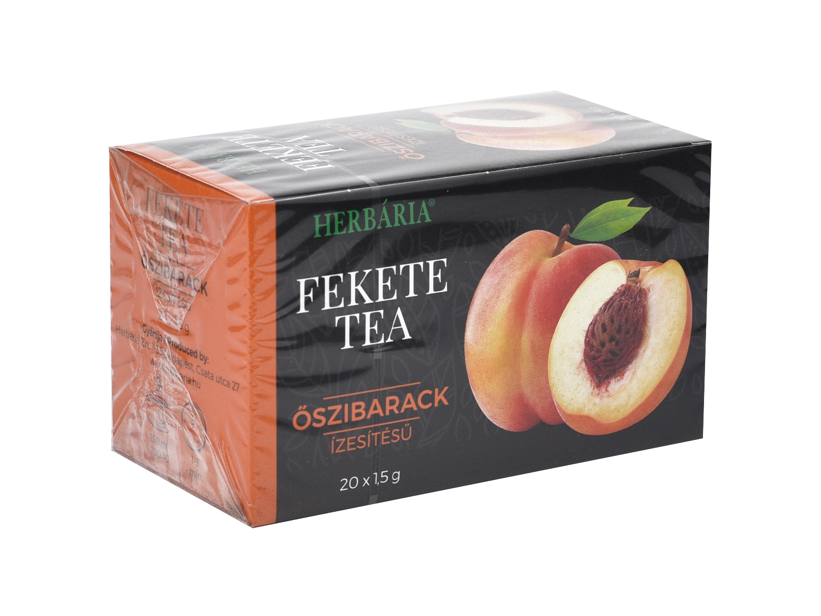 HERBÁRIA FEKETE TEA ŐSZIBARACK ÍZŰ 20DB
