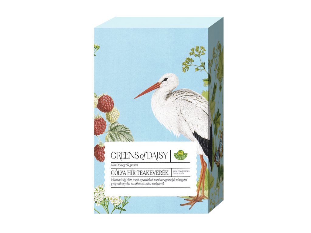 HERBÁRIA GREENS OF DAISY GÓLYAHÍR TEAKEVERÉK SZÁLAS 50G