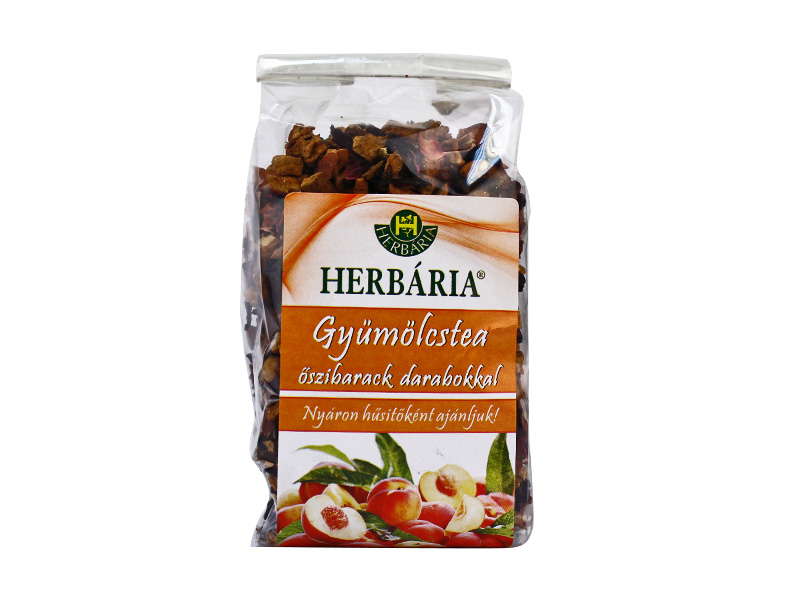 HERBÁRIA GYÜMÖLCSTEA ŐSZIBARACK DARABOKKAL 120G