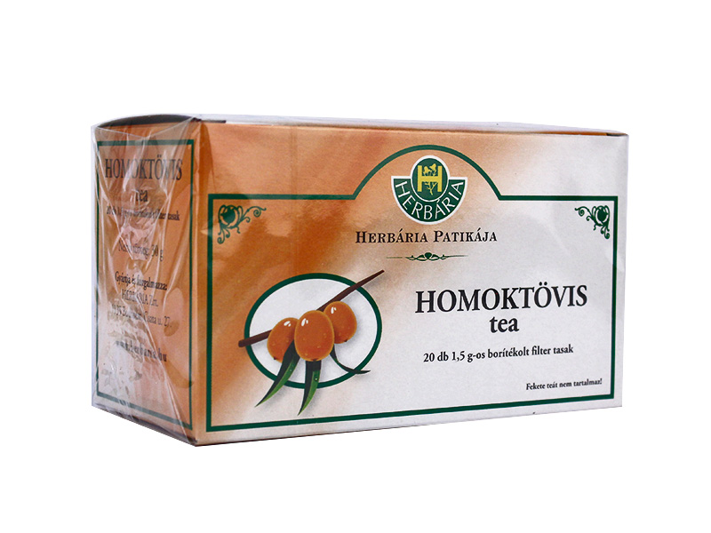 HERBÁRIA HOMOKTÖVIS TEA FILTERES 20DB