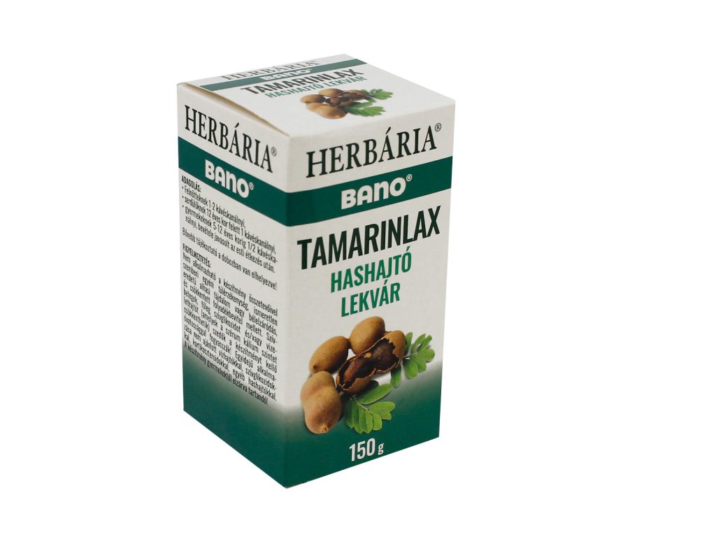 HERBÁRIA BANO LEKVÁR TAMARINLAX HASHAJTÓ 150G