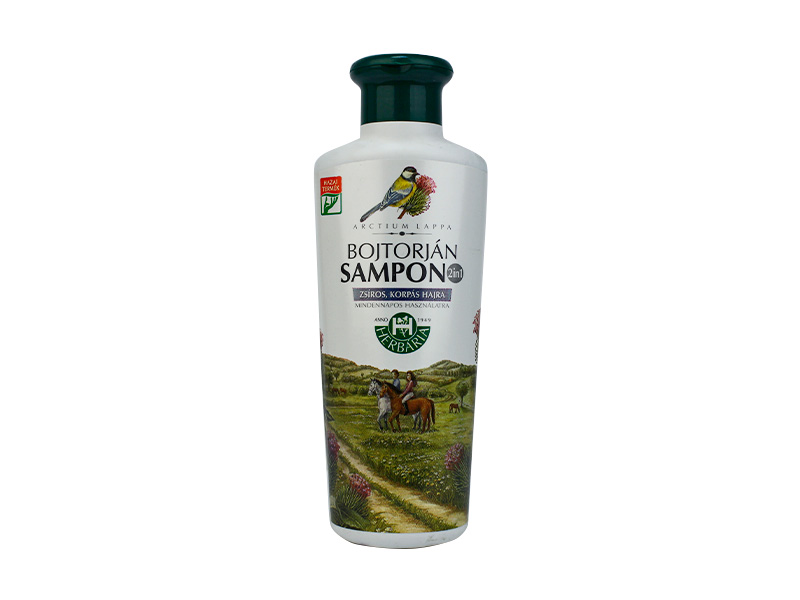 HERBÁRIA SAMPON BOJTORJÁN 2IN1 ZSÍROS KORPÁS HAJRA 250ML