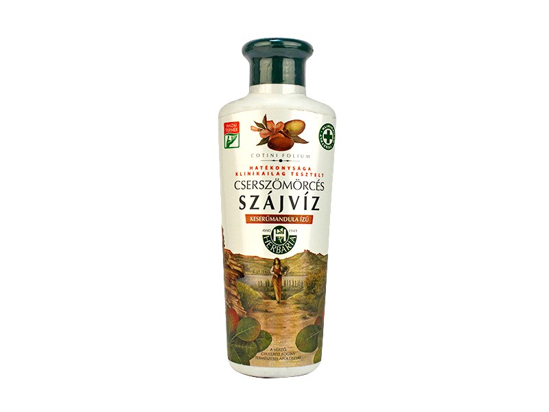 HERBÁRIA SZÁJVÍZ CSERSZÖMÖRCÉS MANDULÁS 250ML