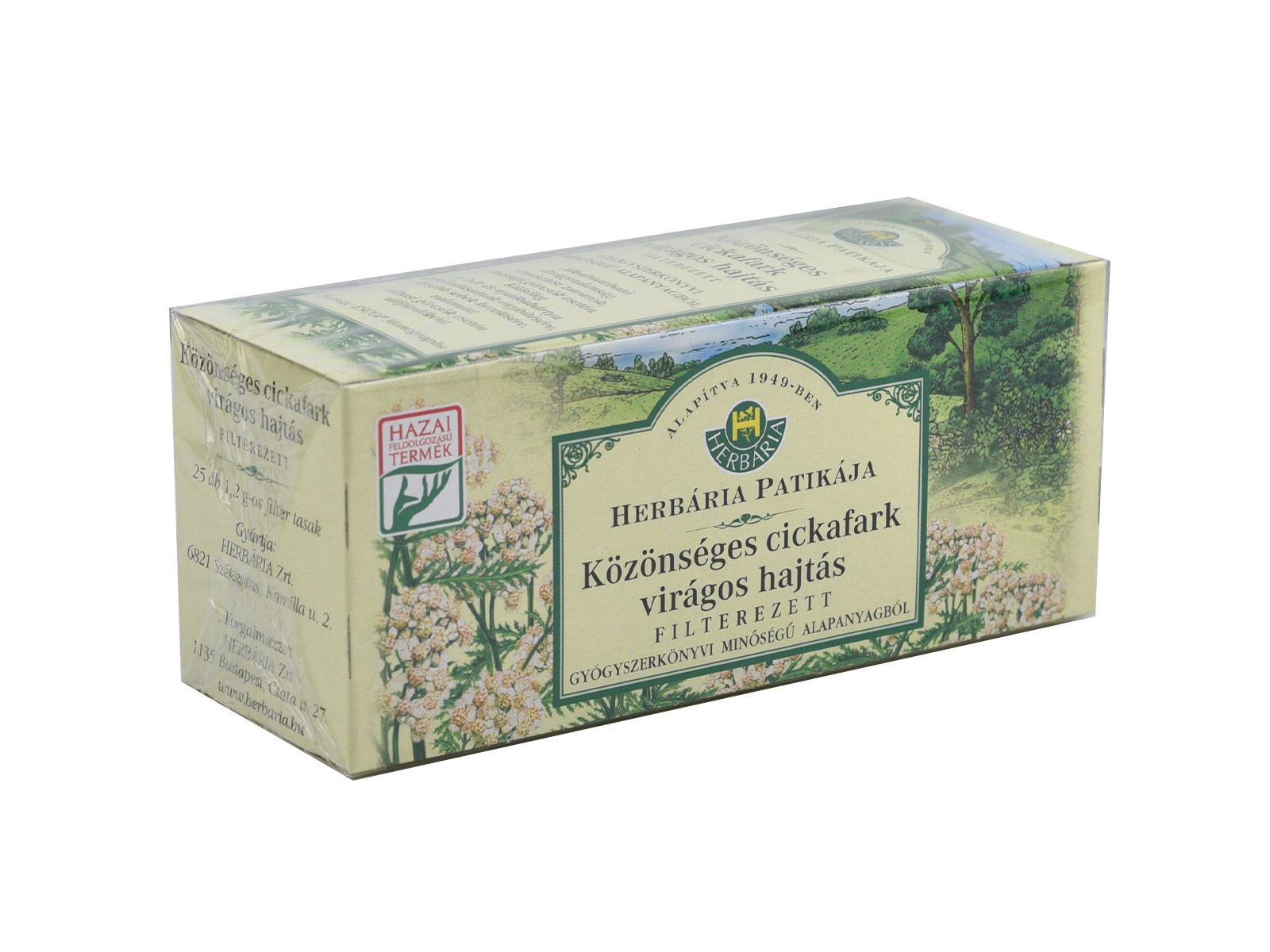 HERBÁRIA TEA CICKAFARK FILTERES 25DB