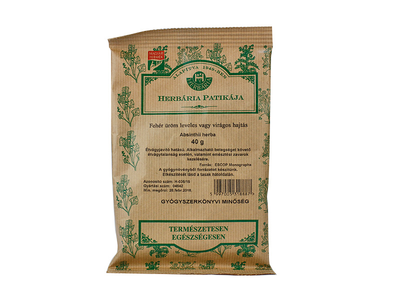 HERBÁRIA TEA FEHÉR ÜRÖMFŰ SZÁLAS 40G