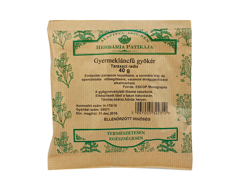 HERBÁRIA TEA GYERMEKLÁNCFŰ GYÖKÉR SZÁLAS 40G