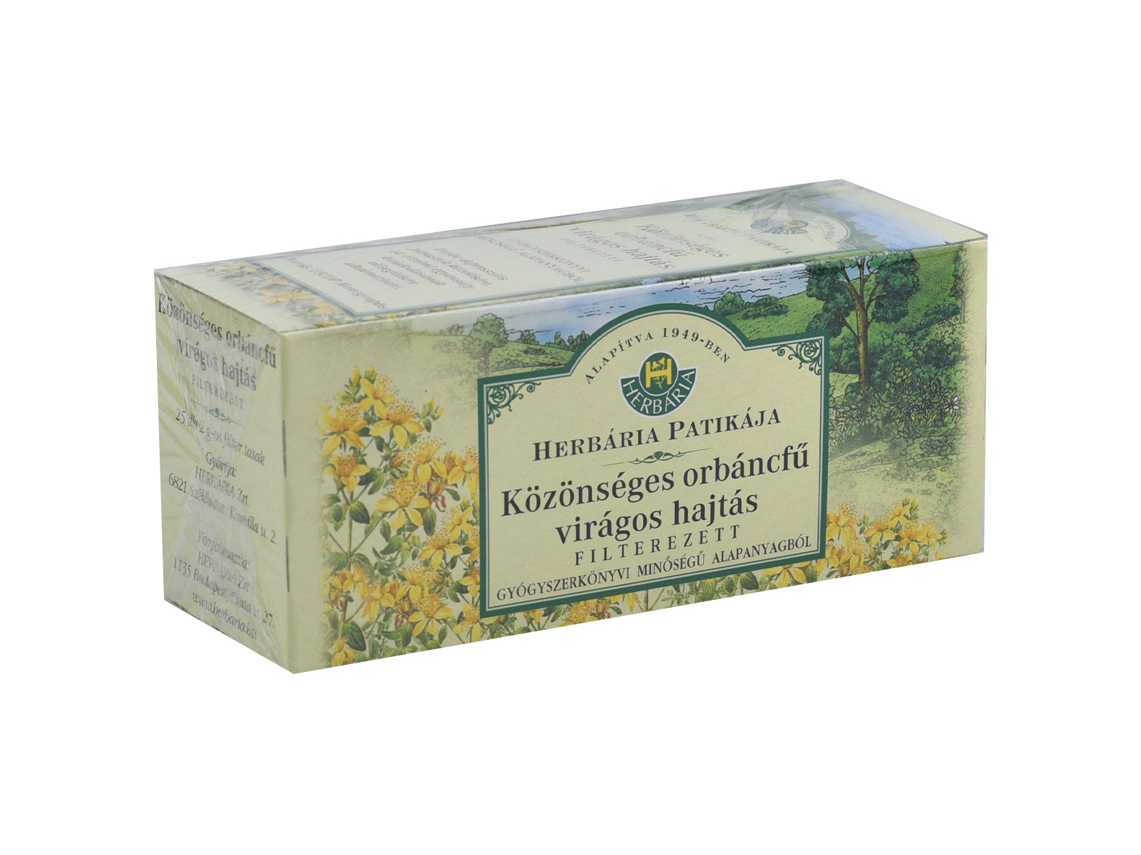 HERBÁRIA TEA ORBÁNCFŰ FILTERES 25DB