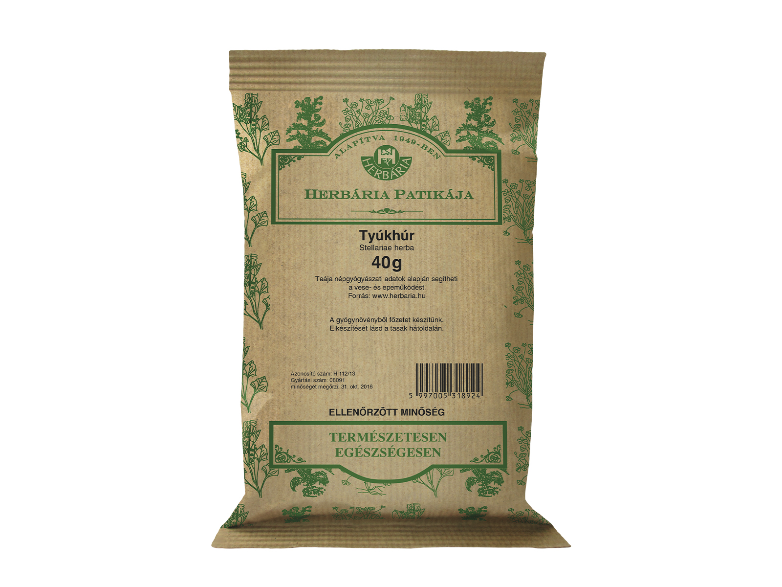 HERBÁRIA TEA TYÚKHÚRFŰ SZÁLAS 40G