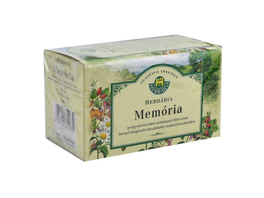 HERBÁRIA TEAKEVERÉK MEMÓRIA FILTERES 20DB