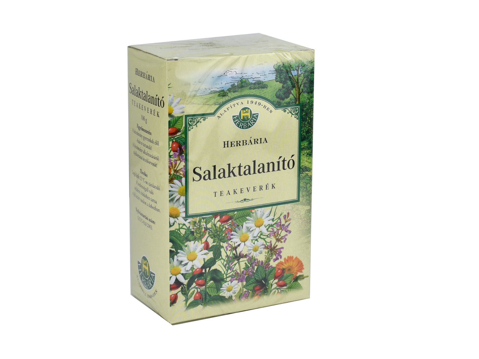 HERBÁRIA TEAKEVERÉK SALAKTALANÍTÓ 100G