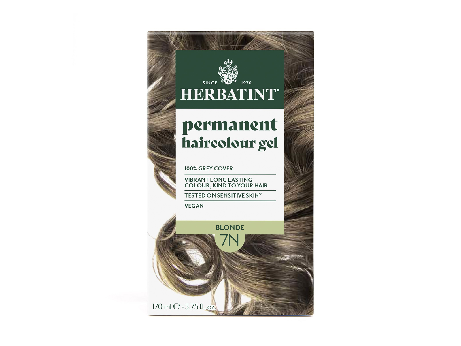 HERBATINT TERMÉSZETES TARTÓS HAJFESTÉK 7N (SZŐKE) 170ML