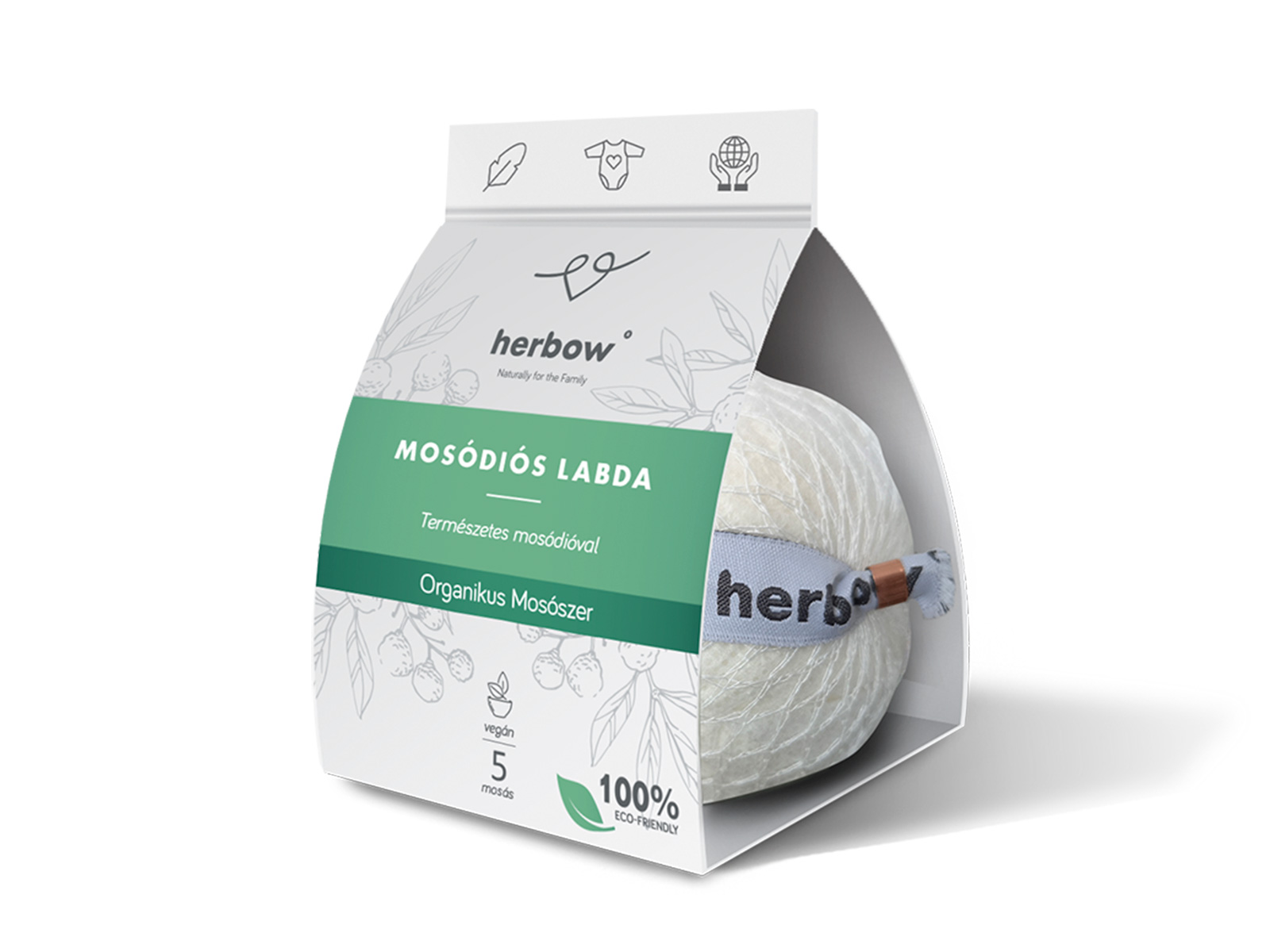 HERBOW MOSÓDIÓS LABDA COLOR 1DB