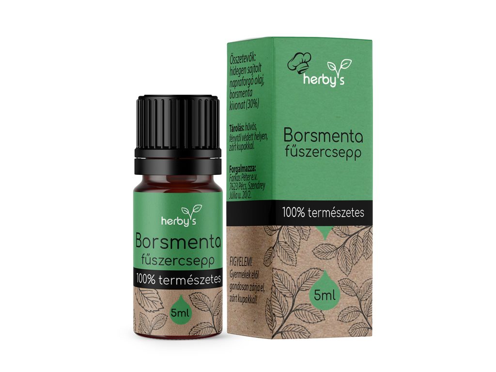 HERBYS BORSMENTA FŰSZERCSEPP 100% TERMÉSZETES 5ML