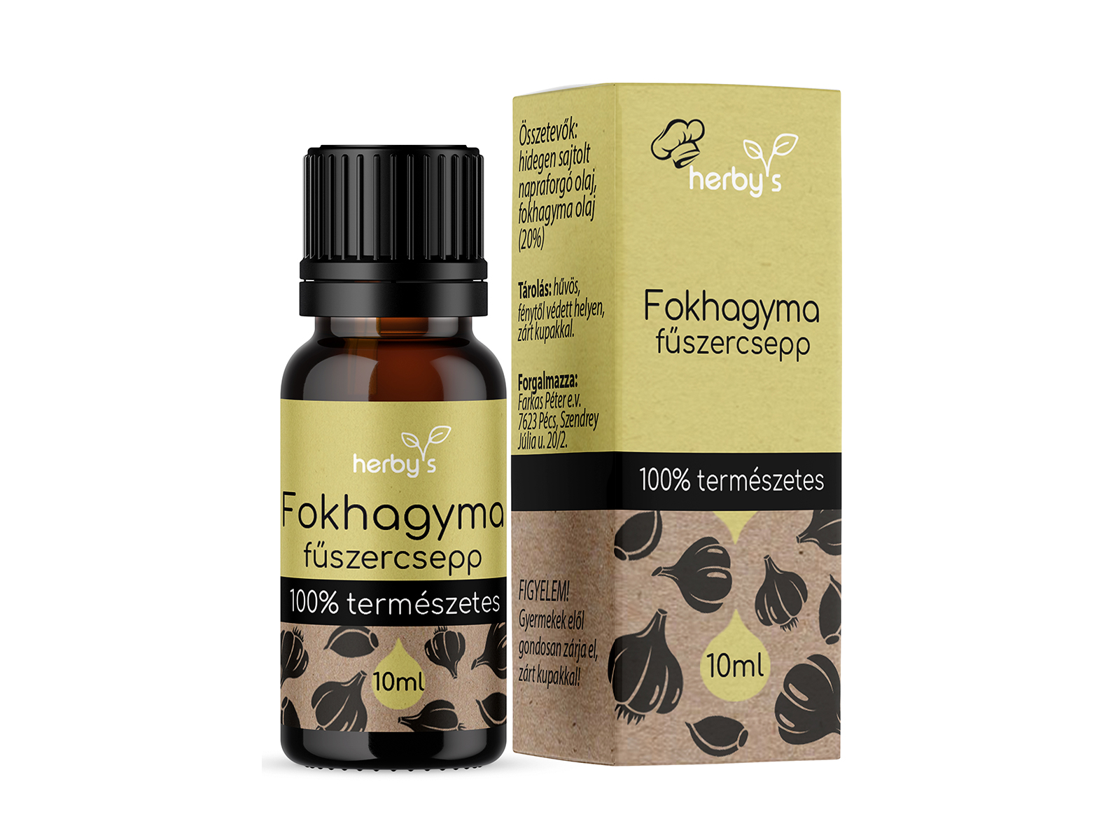 HERBYS FOKHAGYMA FŰSZERCSEPP 100% TERMÉSZETES 10ML