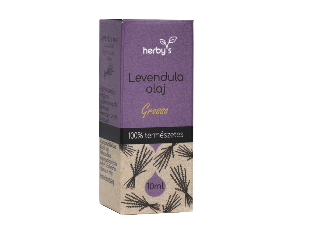 HERBYS ILLÓOLAJ LEVENDULA GROSSO 10ML