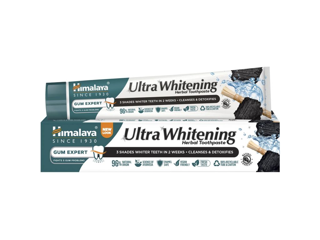 HIMALAYA FOGKRÉM ULTRA WHITENING FASZENES FOGFEHÉRÍTŐ GYÓGYNÖVÉNYES 75ML