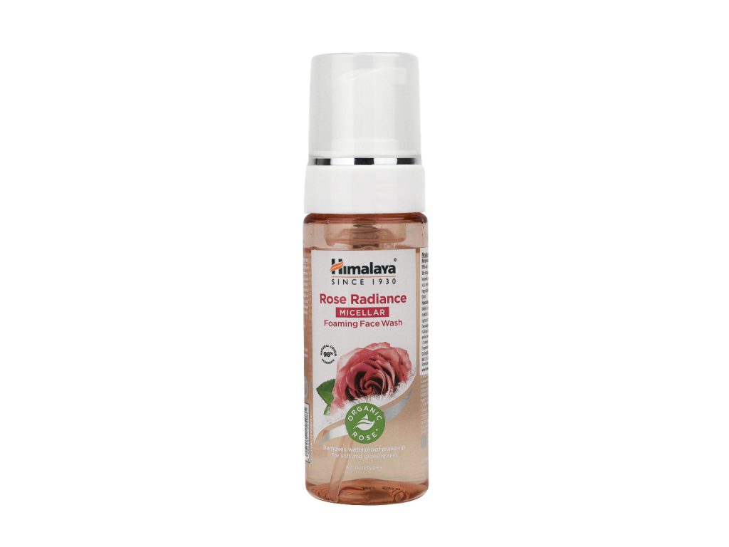 HIMALAYA MICELLÁS HABZÓ ARCLEMOSÓ BIO RÓZSÁVAL 150ML