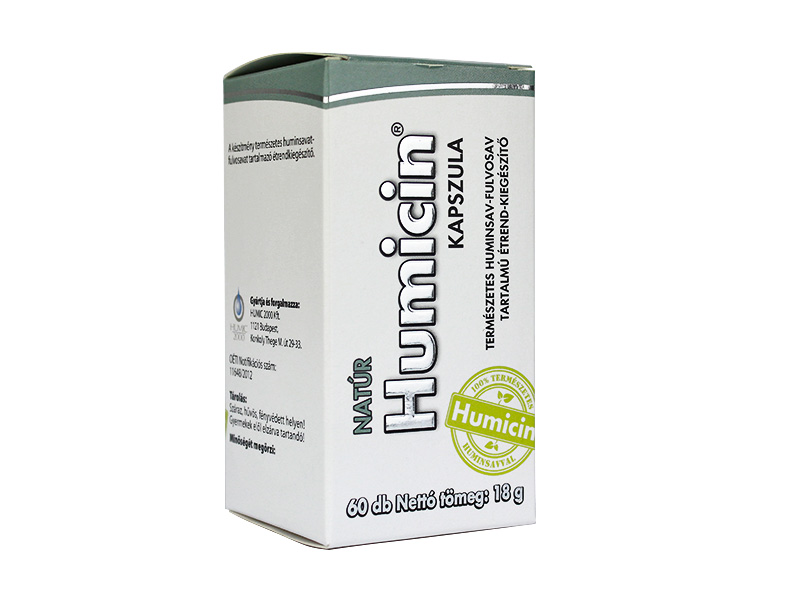 HUMICIN NATÚR KAPSZULA 60DB