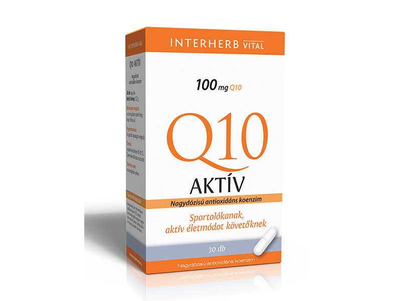 INTERHERB Q10 AKTÍV KAPSZULA 30DB