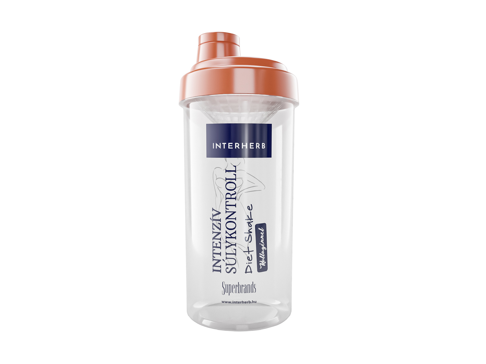 INTERHERB SÚLYKONTROLL SHAKER 700 ML