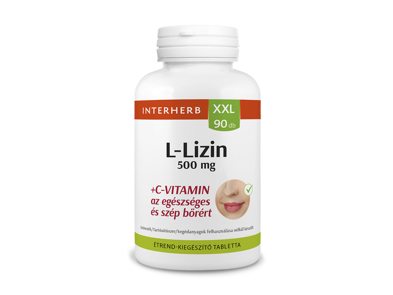 INTERHERB XXL L-LIZIN 500MG+C-VITAMIN KAPSZULA 90DB
