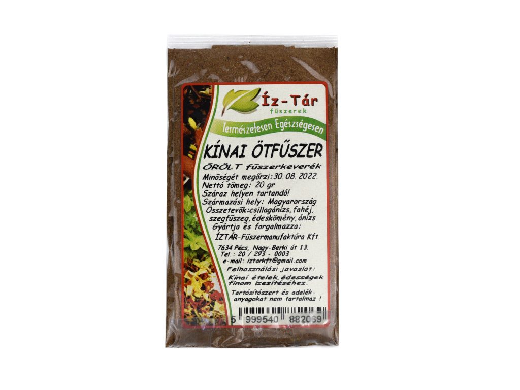 ÍZ-TÁR FŰSZEREK KÍNAI ÖTFŰSZER 20G