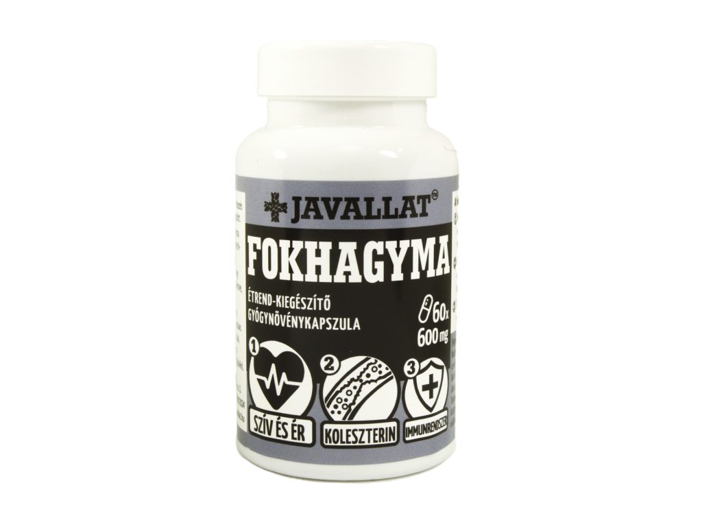 JAVALLAT FOKHAGYMA ÉTREND-KIEGÉSZÍTŐ GYÓGYNÖVÉNYKAPSZULA 60DB