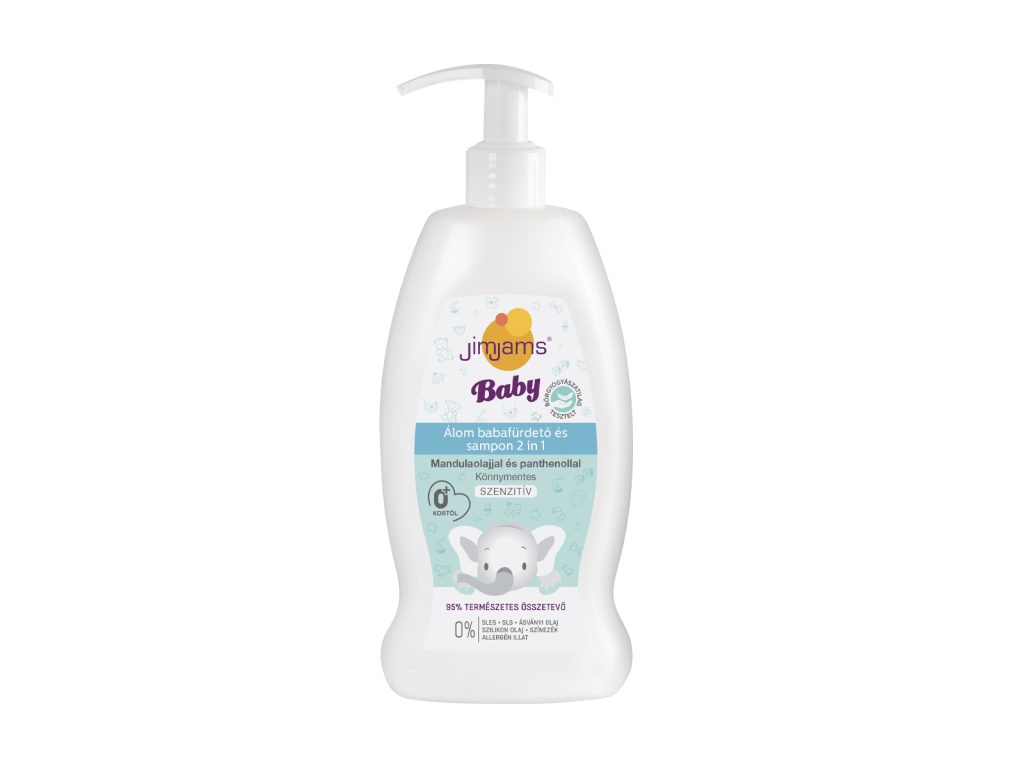 JIMJAMS BABY ÁLOM BABAFÜRDETŐ ÉS SAMPON 2IN1 400ML