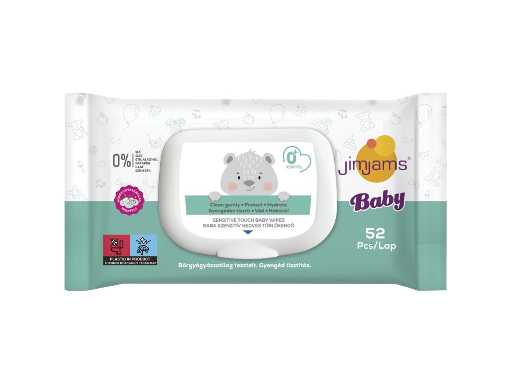 JIMJAMS BABY NEDVES POPSITÖRLŐKENDŐ ILLATMENTES 52DB