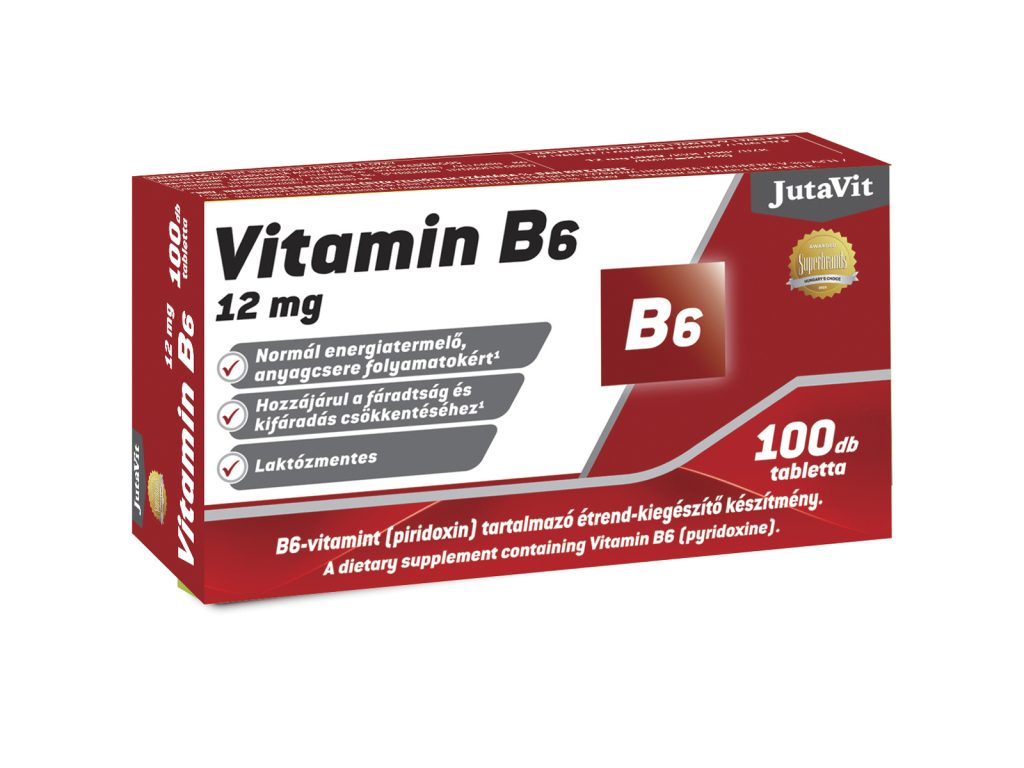 JUTAVIT B6-VITAMIN 12MG 100DB