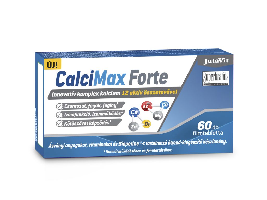JUTAVIT CALCI MAX FORTE KOMPLEX KALCIUM 60DB