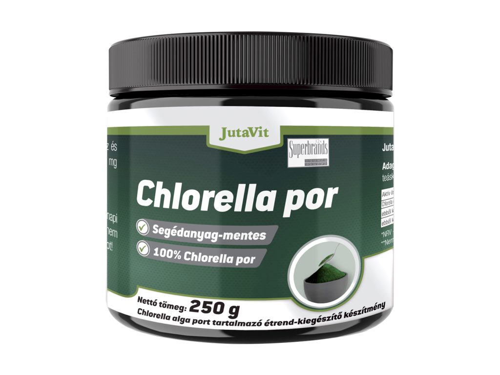 JUTAVIT CHLORELLA ÉTREND-KIEGÉSZÍTŐ POR 250G
