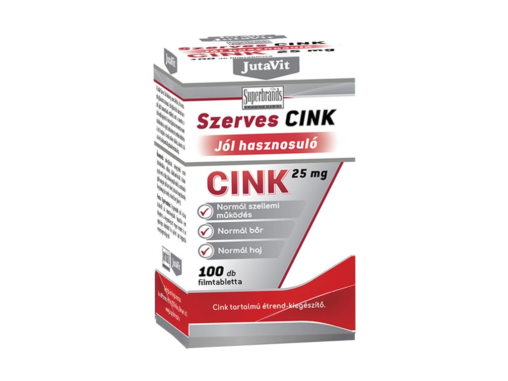 JUTAVIT CINK 15MG TABLETTA 60DB