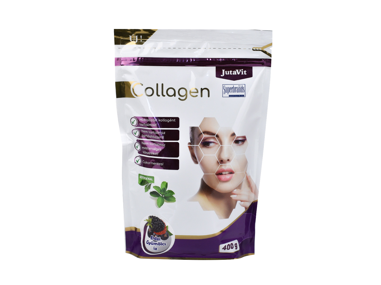 JUTAVIT COLLAGEN ERDEI GYÜMÖLCS ÍZŰ 400G