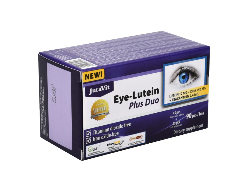 JUTAVIT EYE-LUTEIN PLUS DUO 90DB