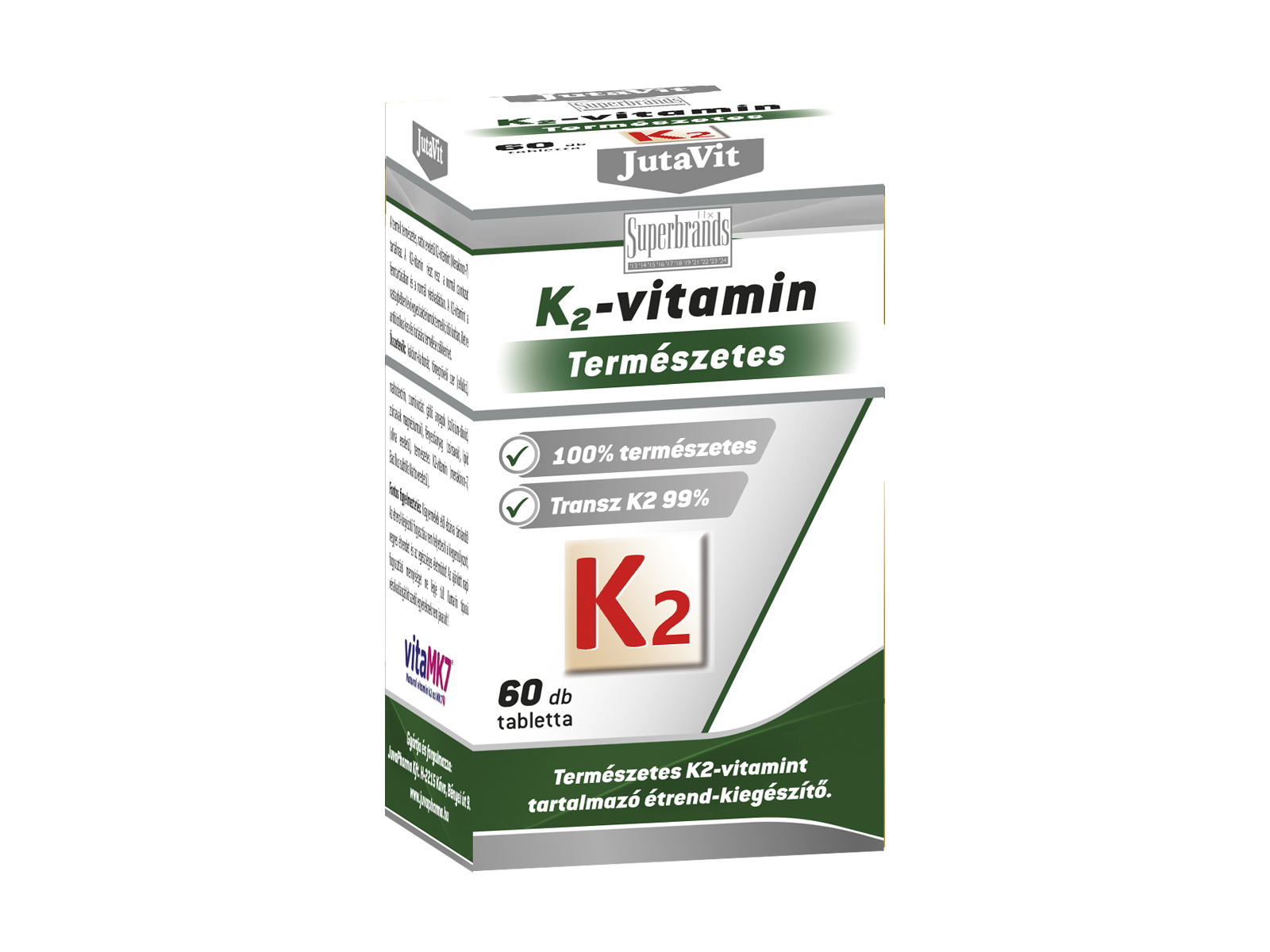 JUTAVIT K2 TABLETTA 60DB