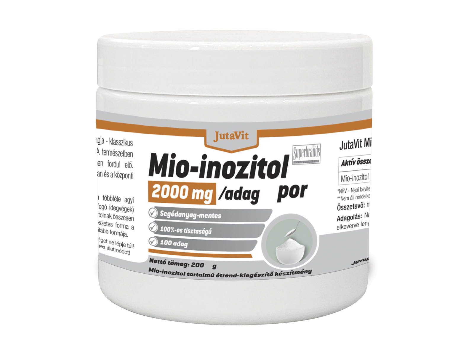 JUTAVIT MIO-INOZITOL 2000MG POR 200G