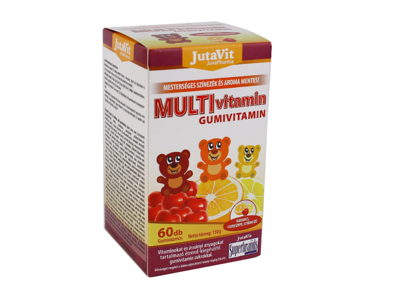 JUTAVIT MULTIVITAMIN GUMIVITAMIN GYEREK 60DB