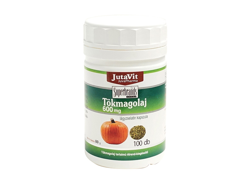 JUTAVIT TÖKMAGOLAJ 600MG KAPSZULA 100DB
