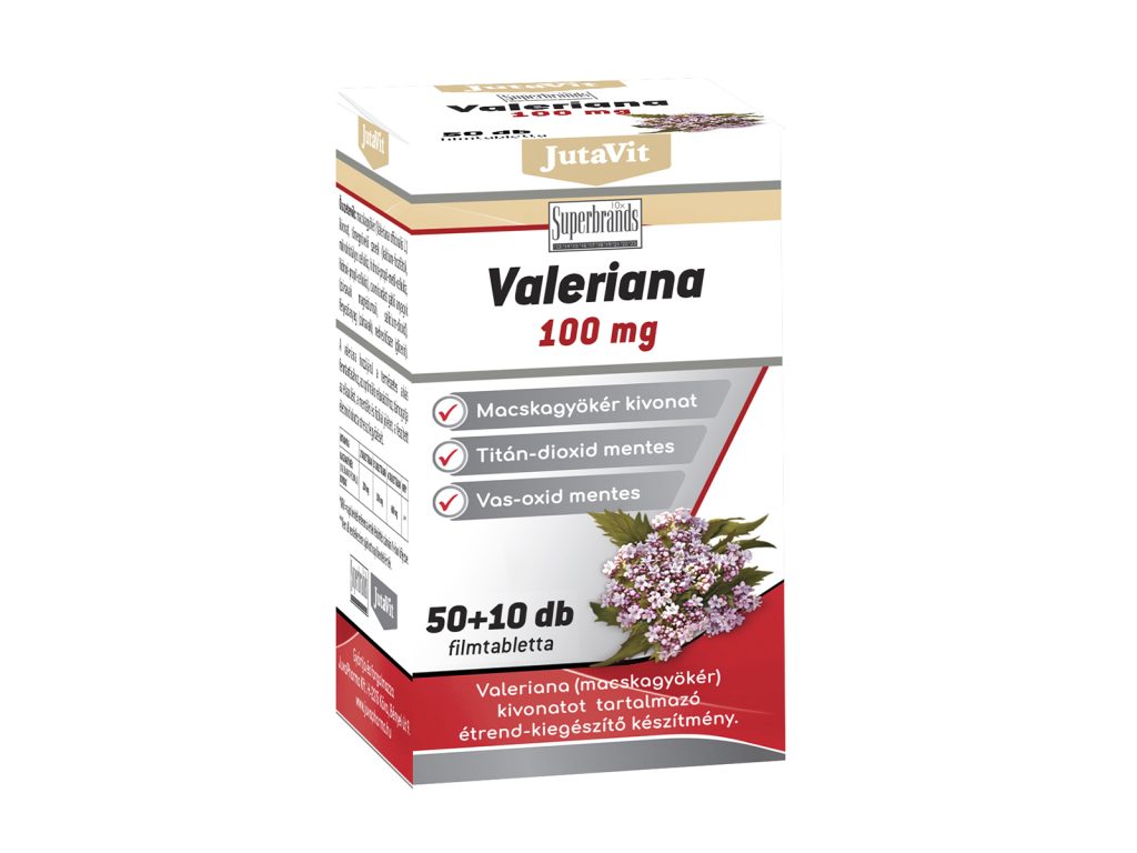 JUTAVIT VALERIANA 100MG 60DB