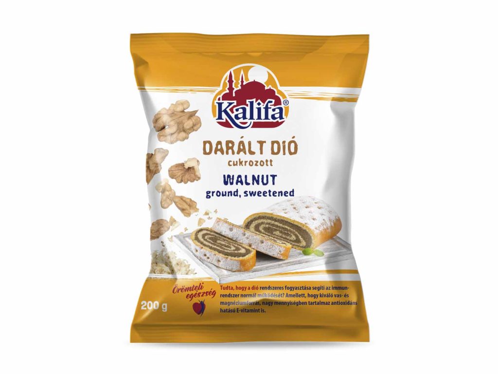 KALIFA DIÓ DARÁLT CUKROZOTT 200G