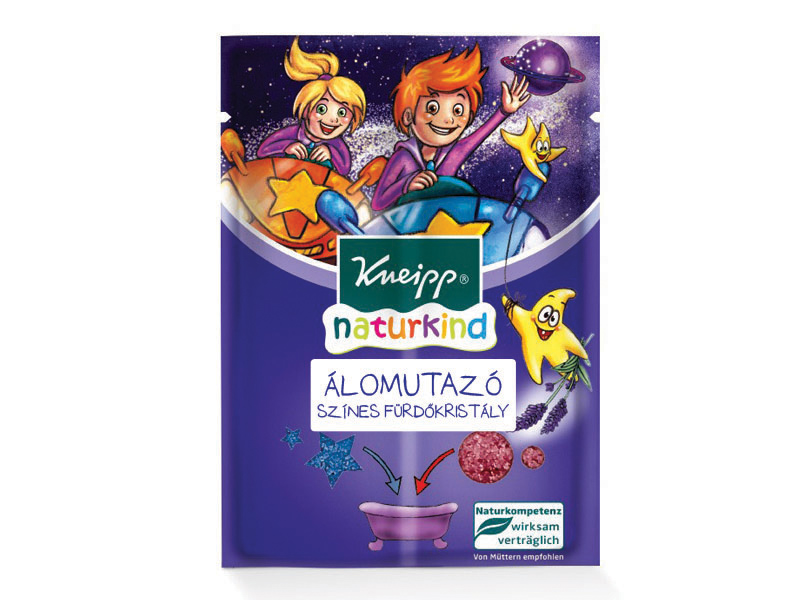 KNEIPP NATURKIND SZÍNES FÜRDŐKRISTÁLY ÁLOMUTAZÓ 40G