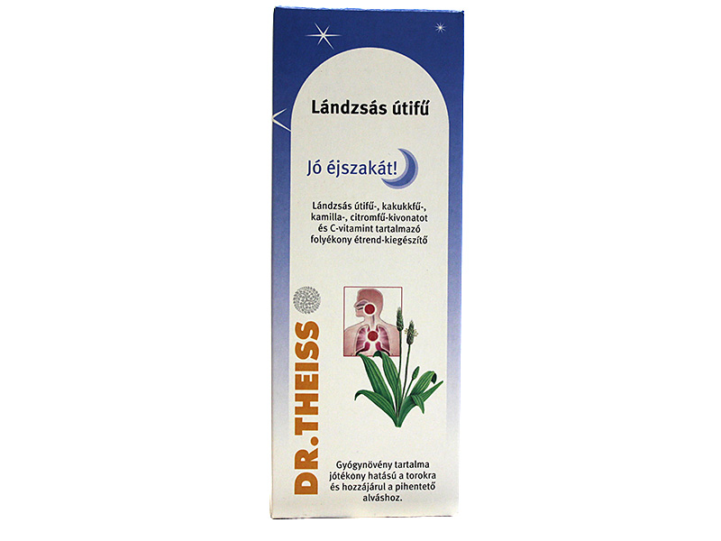DR. THEISS LÁNDZSÁS ÚTIFŰ FOLYÉKONY ÉTREND-KIEGÉSZÍTŐ JÓ ÉJSZAKÁT 100ML