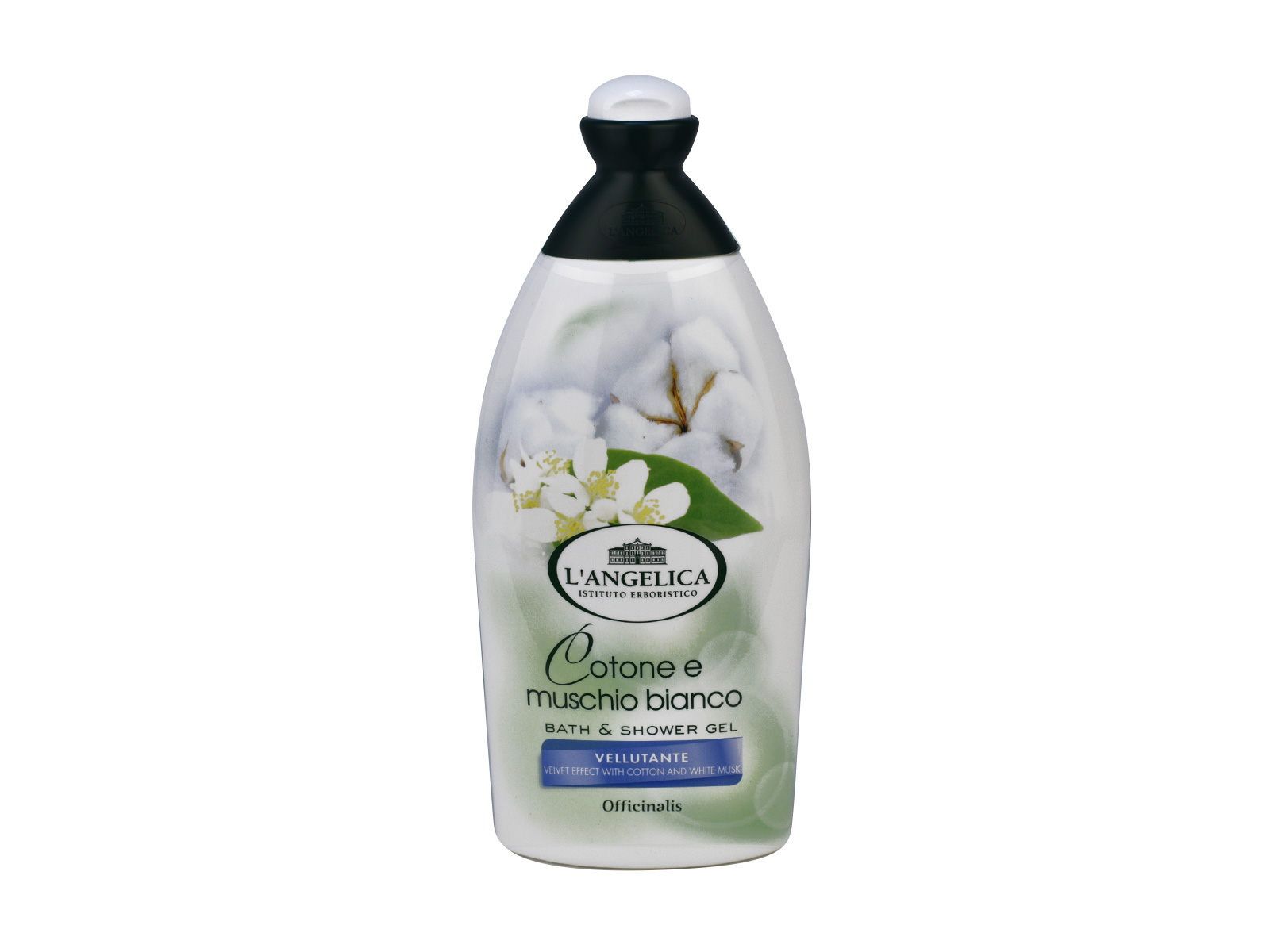 LANGELICA OFFICINALIS HAB-TUSFÜRDŐ GYAPOT-WHITE MUSK 500ML