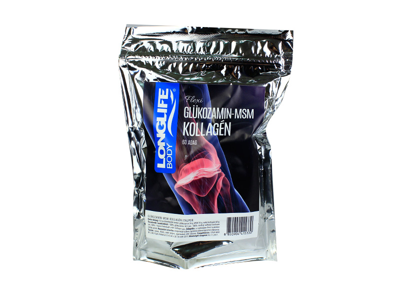 LONGLIFE FLEXI GLÜKOZAMIN-MSM KOLLAGÉN ITALPOR 60DB